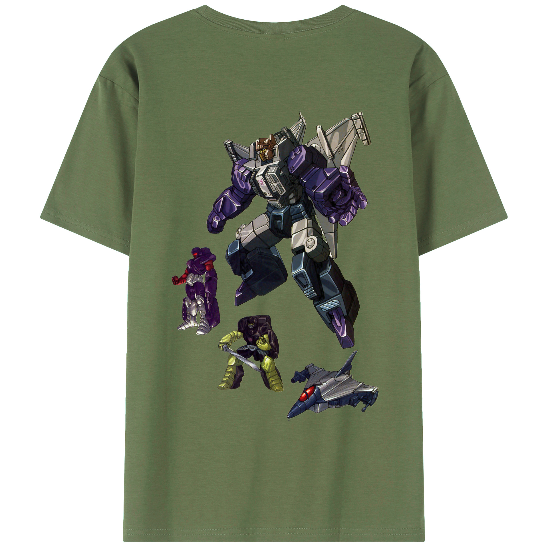 （画像用）  綿100％ メンズ半袖Tシャツ（バックプリント） 通気性